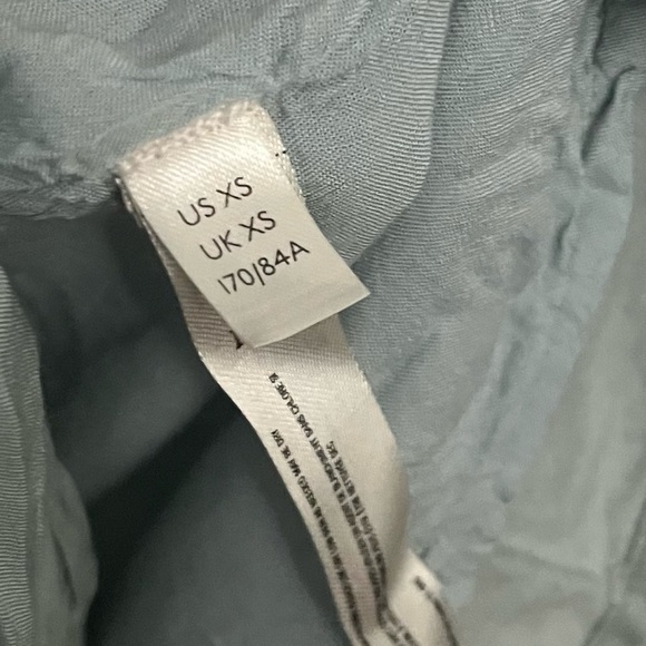 Free People • Soakin Up The Sun Light Slate Blue Mini Dress - Picture 7 of 7